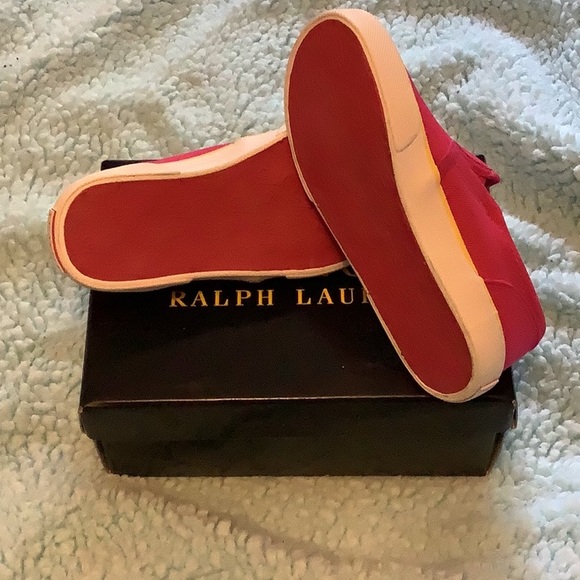 Size 10 Ralph Lauren slip on shoes - Picture 3 of 4